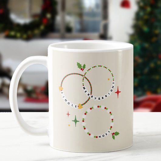 Friendship Bracelets Christmas Party Kaffeetasse