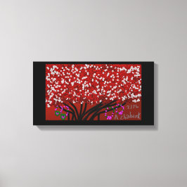 Friendship Bracelets Tree Leinwanddruck