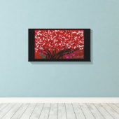 Friendship Bracelets Tree Leinwanddruck (Insitu (Holzboden))