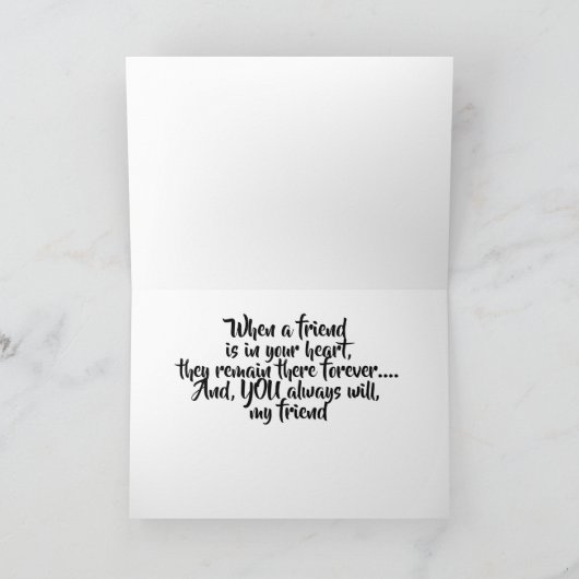 FRIENDSHIP CAROUSEL DRAGON KARTE (Innenseite)