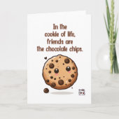 Friendship - Chocolate Chips Karte (Vorderseite)