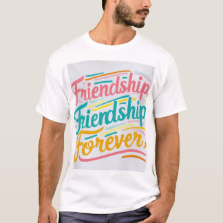 Friendship Forever T - Shirt Design (Zazzle) Rep y