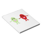 Friendship Grapes Notepad Notizblock (angewinkelt)