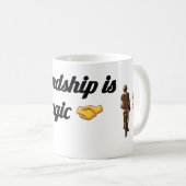 Friendship Is Magic Mug – Cute Best Friends Coffee Kaffeetasse (VorderseiteRechts)