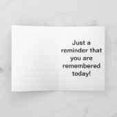 FRIENDSHIP-KARTE KARTE (Innenseite)