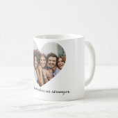 Friendship makes us stronger. kaffeetasse (VorderseiteRechts)