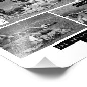 Friendship Quotes 5 Foto Grid Collage Moderne (Ecke)