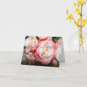 Friendship Rose Petals Karte (Gelbe Blume)