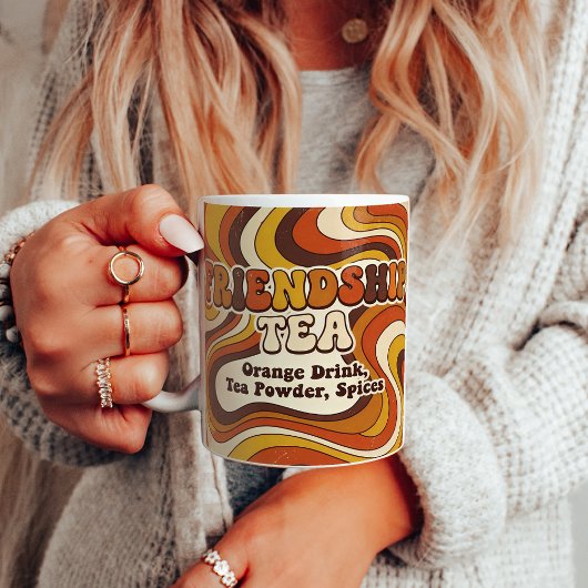 Friendship Tea Groovy Recipe Art Kaffeetasse