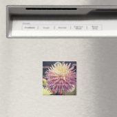Friendship Zitat Pink Dahlia Magnet (In Situ (Geschirrspüler))