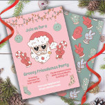 Friendsmas Christmas Hippie Santa Party Einladung<br><div class="desc">Friendsmas Groovy Weihnachten Hippie Peace Signing Santa mit Sonnenbrillen Einladungen. Alle Formulierungen können geändert werden! Funky Farben von grün, rot, tans und pinks. Ideal für die Ansammlung Ihrer angesagten Freunde für ein Weihnachtsessen zusammen zu treffen, um weitere Änderungen zu machen, gehen Sie zu Personalisieren dieser Vorlage. Am unteren Rand sehen...</div>