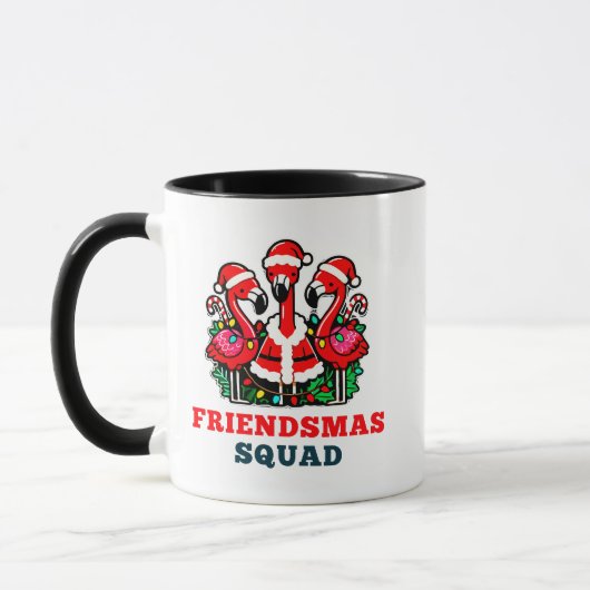 Friendsmas Flamingo Squad Tasse (Links)