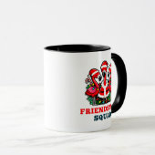 Friendsmas Flamingo Squad Tasse (VorderseiteRechts)