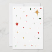 Friendsmas Funny Weihnachts-Party Einladung (Rückseite)