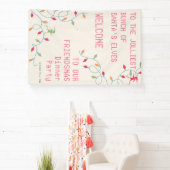 Friendsmas Jolliest Bunch Weihnachtsferien Party Banner (InSitu)