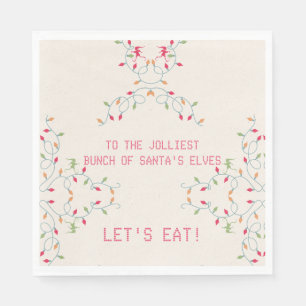 Friendsmas Jolliest Bunch Weihnachtsferien Party Serviette