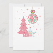 Friendsmas Santa Christmas Party Einladung (Rückseite)