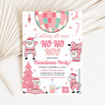 Friendsmas Santa Christmas Party Einladung<br><div class="desc">Verbringen Sie den Feiertagssjubiläum mit unserer individuell gestaltbaren Weihnachtsdruckeinladung,  die sich perfekt für Ansammlungen und Familienfeiern eignet. Mit eleganten Designs und leicht zu bearbeitenden Texten Set diese Einladung den Ton für eine fröhliche Urlaubssaison. 39SE B</div>