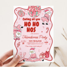 Friendsmas Santa Funny Ho Ho Hos Weihnachts-Party