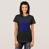 Friendswood Mustangs Track and Field Mom T-Shirt (Vorne ganz)
