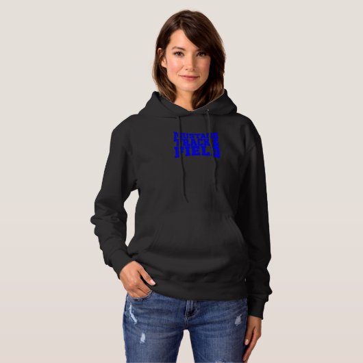 Friendswood Mustangs Track and Field Premium_3 Hoodie (Vorne ganz)