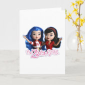 Friendz Karte (Gelbe Blume)