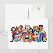 Friendz Postcard Postkarte (Vorne/Hinten)