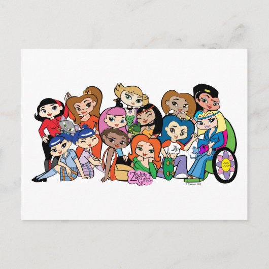 Friendz Postcard Postkarte (Vorderseite)