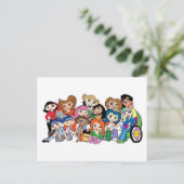 Friendz Postcard Postkarte (Stehend Vorderseite)