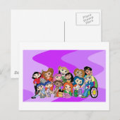 Friendz Postcard Postkarte (Vorne/Hinten)