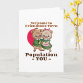 Friendzone Valentine Karte (Gelbe Blume)