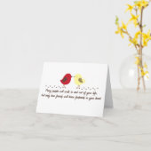 Frienship Anmerkungskarte Karte (Gelbe Blume)