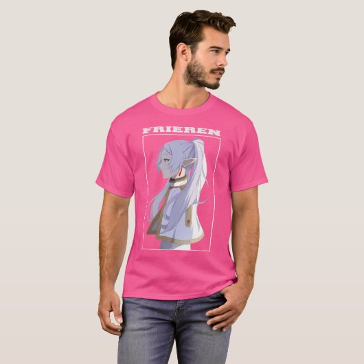 Frieren Bootleg Design T-Shirt (Vorne ganz)