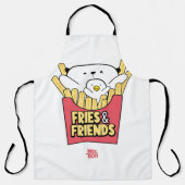 │Fries and friends Schürze (Vorderseite)