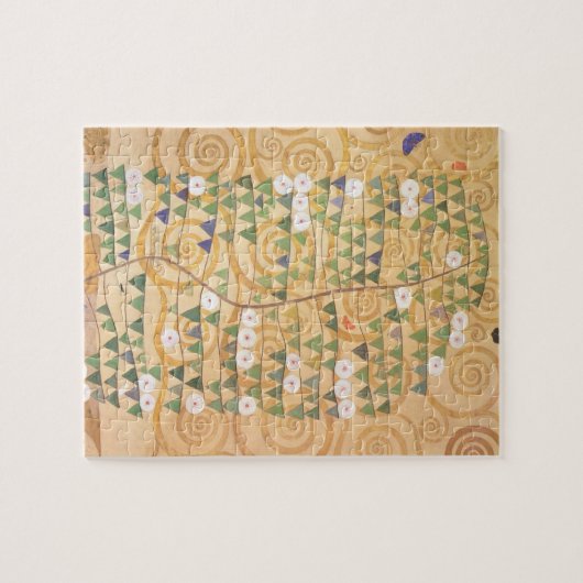 Fries-Baum Gustav Klimt des Leben-Puzzlespiels Puzzle (Horizontal)