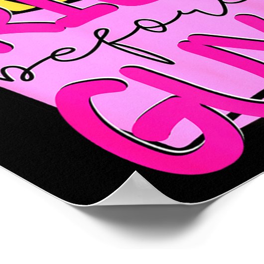 Fries Before Guys Teenage Girls Dating Valentines Poster (Ecke)