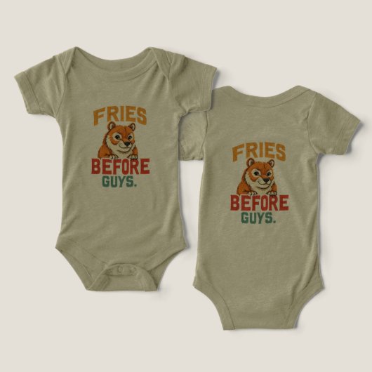 "Fries Before Typ" (Design Vorderseite & Rückseite)