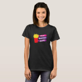 Fries Before Typ, Funny French Fries, Niedlicher S T-Shirt (Vorne ganz)