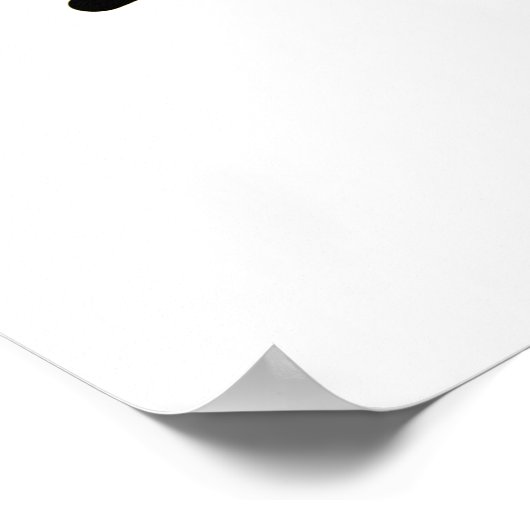 Fries Before Typ Funny Fries Pun Poster (Ecke)