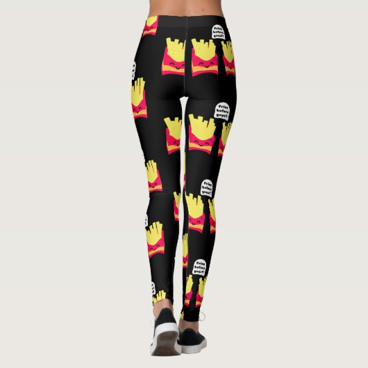 Fries Before Typ! Leggings (Rückseite)