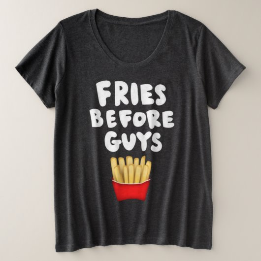 Fries Before Typ T - Shirt (Design vorne)