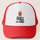 Fries Before Typ Trucker Hat Truckerkappe (Vorderseite)