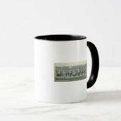 Fries, das neun Göttlichkeiten darstellt Tasse (VorderseiteRechts)