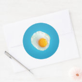 Fries Egg Runder Aufkleber (Umschlag)