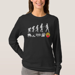 Fries Evolution Fryer Fast Food Barbecue T-Shirt