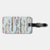 Fries Frühstück Gepäckanhänger (Rückseite horizontal)