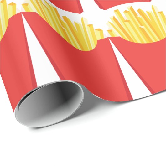 Fries Geschenkpapier (Rolleneckpunkt)