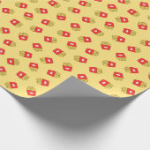 Fries Geschenkpapier (Ecke)