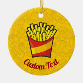 Fries Keramik Ornament (Vorne)