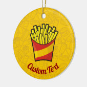 Fries Keramik Ornament (Links)